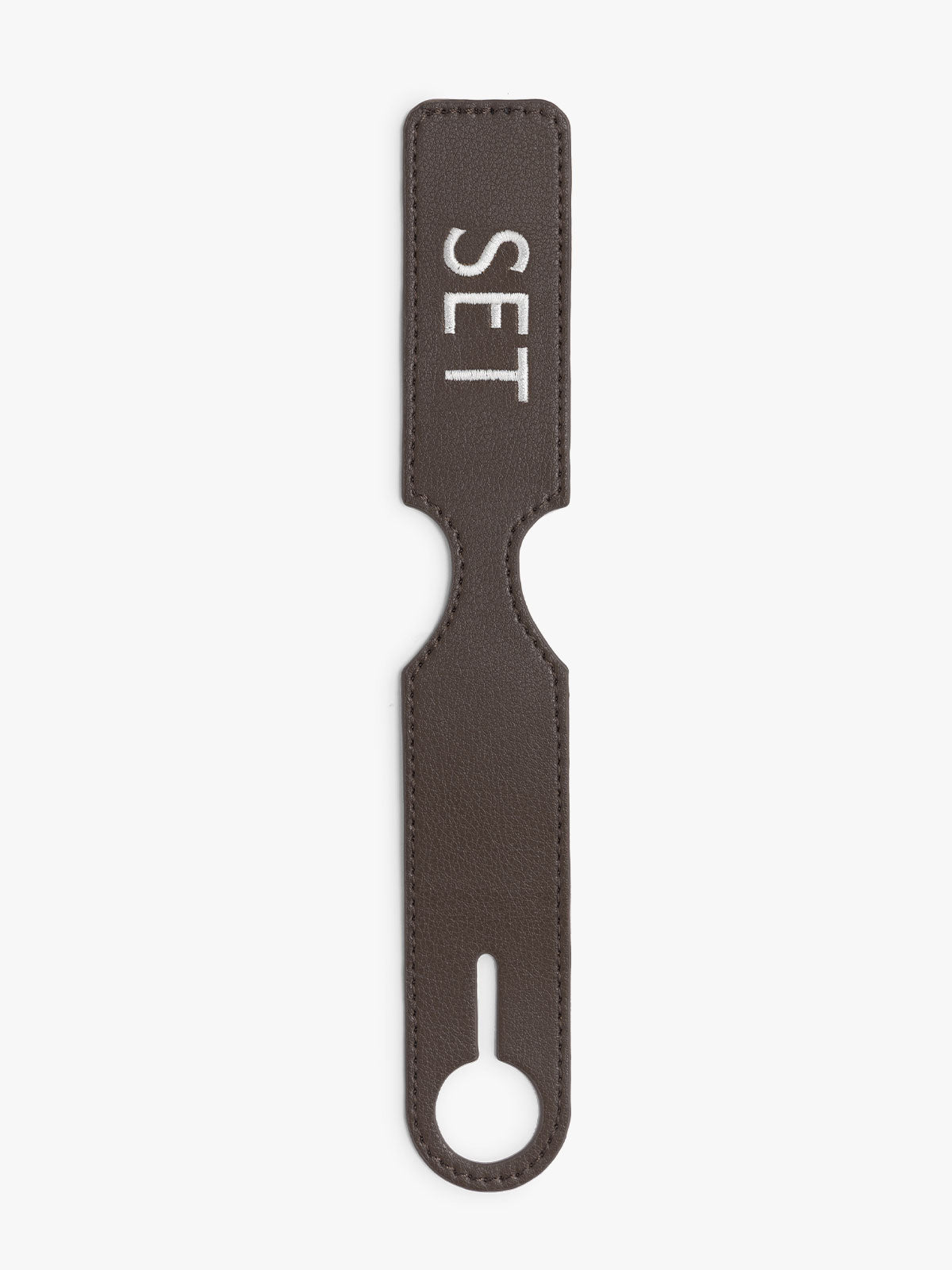 calpak-personalized-luggage-tag-faux-leather-custom-embroidered-bag-tag-with-att image 1
