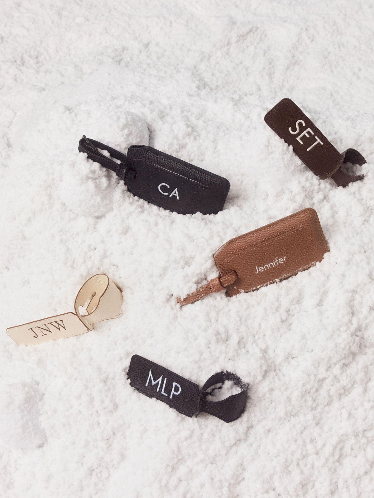 calpak-personalized-luggage-tag-faux-leather-custom-embroidered-bag-tag-with-att image 6