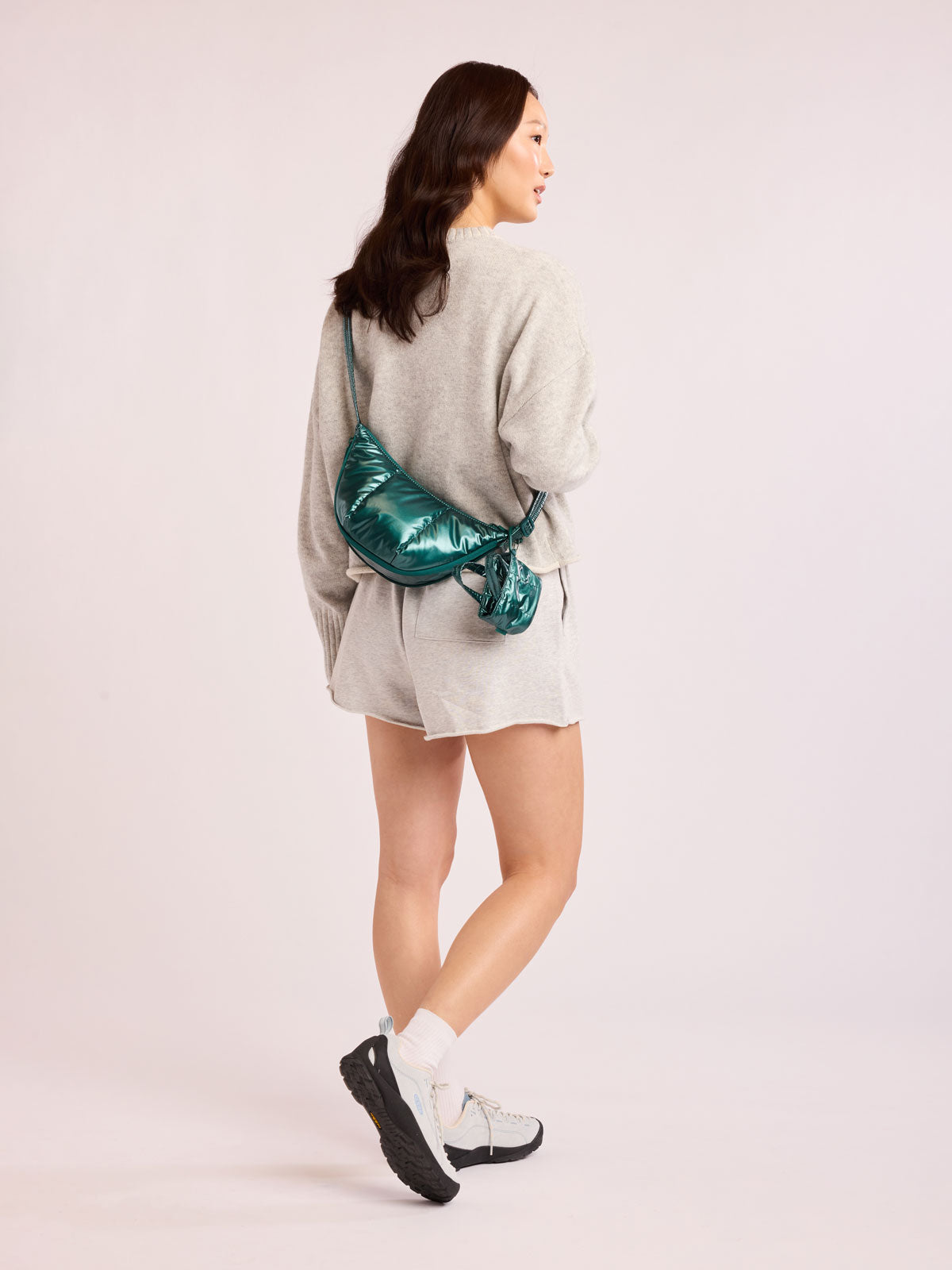 calpak-luka-crescent-bag-water-resistant-expandable-crossbody image 2