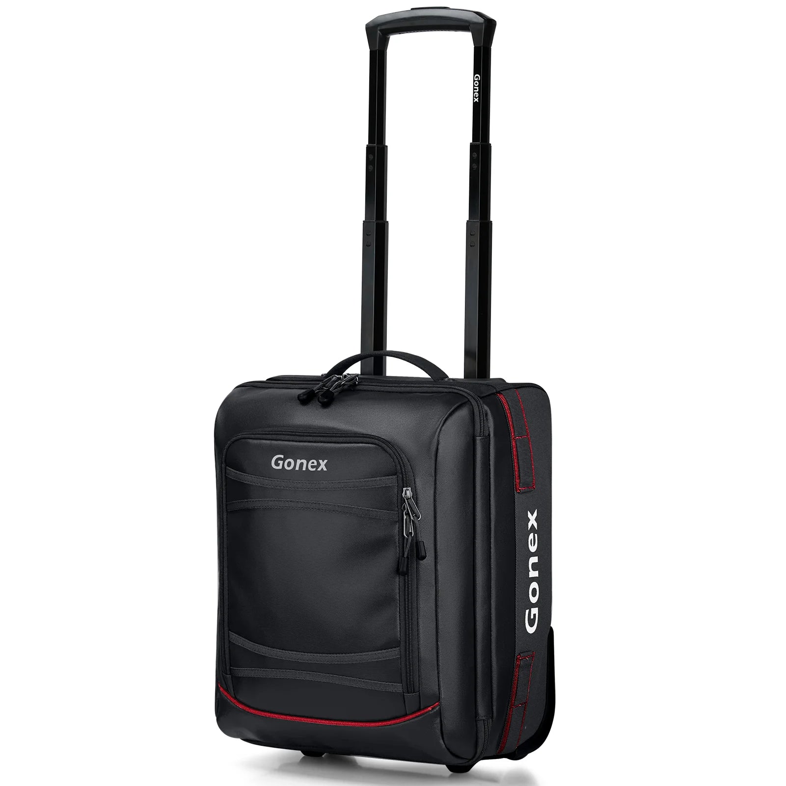 gonex-16-inch-rolling-duffle-bag-30l-waterproof-1200d-wheeled-travel-bag-with-yk image 2