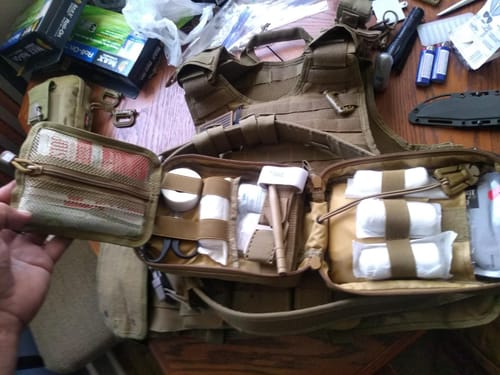 Hunting pack ready