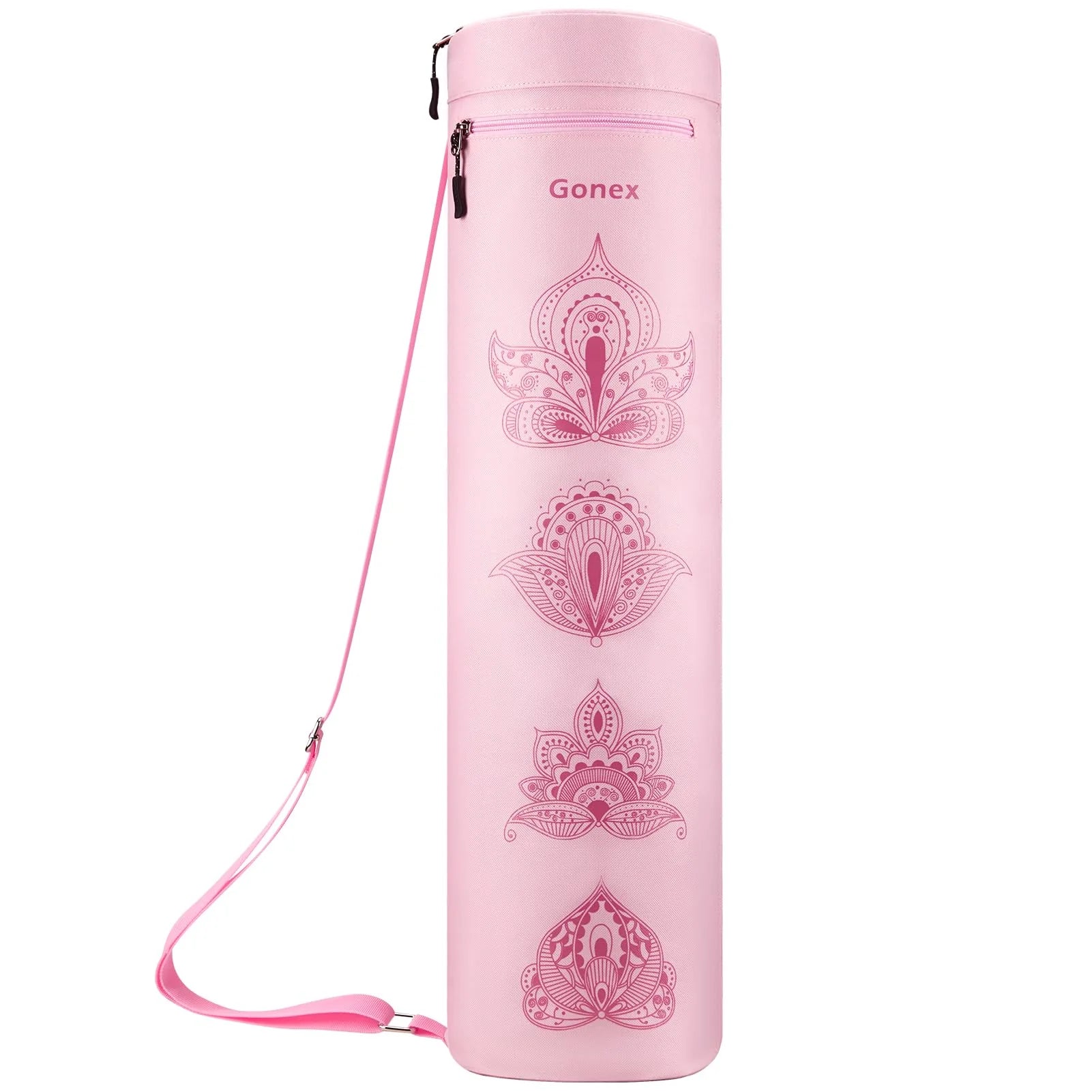 gonex-yoga-mat-bag-paisley-600d-water-resistant-carrier-for-mats-up-to-26-inches image 2
